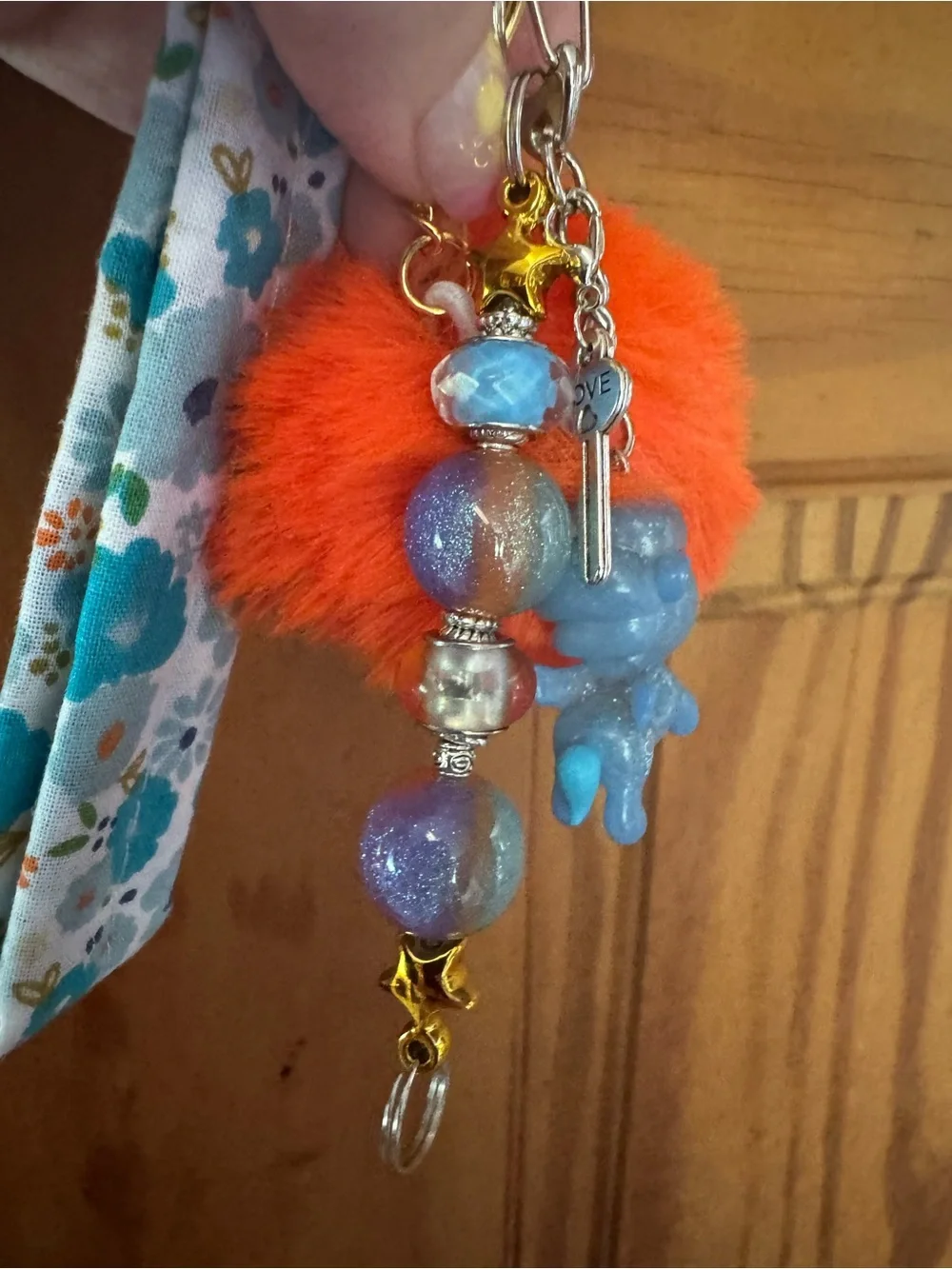 Handmade Tokidoki bag charm- authentic Unicorno